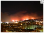 fuoco a Pegli